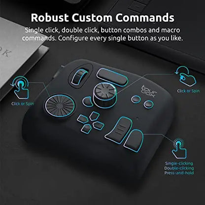 Tourbox Photo Video Editing Console Advanced Controller Simplify optimize Lightroom SAI Premi with Customized Creative inputs