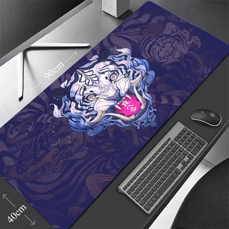 Fish Mouse Pad Gaming Mousepad Mat Gamer Mouse Mat Keyboard Mat Desk Mat Carpet Mausepad XXL For Computer Laptop Pad