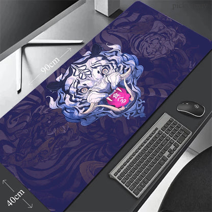 Fish Mouse Pad Gaming Mousepad Mat Gamer Mouse Mat Keyboard Mat Desk Mat Carpet Mausepad XXL For Computer Laptop Pad