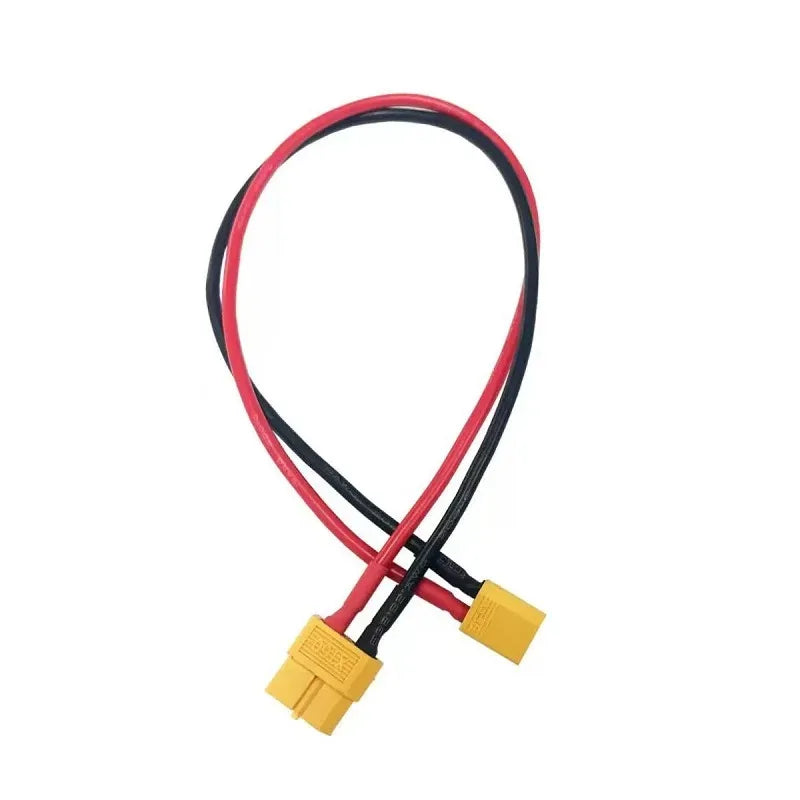XT60 12AWG Parallel Battery Connector XT60Male/Female Cable Dual Extension 40CM/60CM Silicone Wire for RC Battery Motor