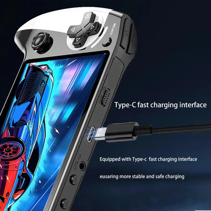 X9 portable game console, 5.5-inch screen, 1500mAh, retro video game player, Type C charging, electronic game player, large Arca