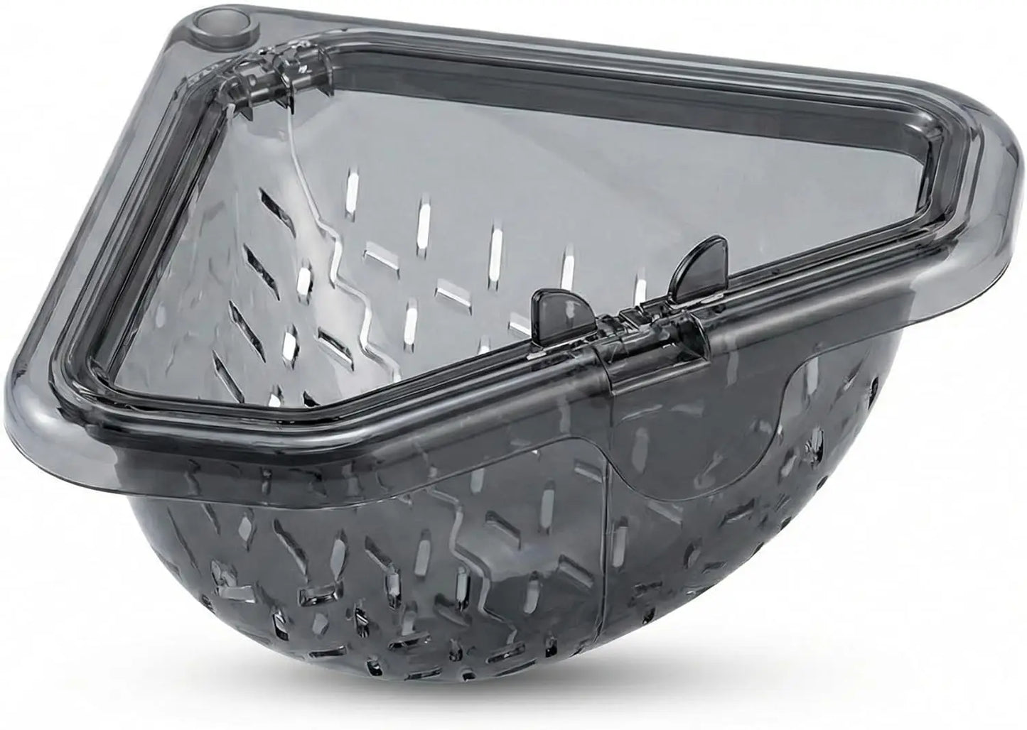 Creative Triangular Sink Drain Basket Transparent Multifunction Kitchen Organizer Hanging Filter Mesh Basket Sink Gadgets