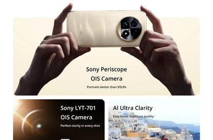 realme 13 Pro Plus Smartphone with Google Play Snapdragon 7s Gen 2 5G Chipset 5200mAh Battery Sony LYT-600 Periscope OIS Camera