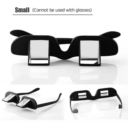 Lazy Eyeglasses Lazy Reading Glasses HD Eyeglasses Prismatic Periscope Eyeglasses for Reading and Watching TV While Lying Down