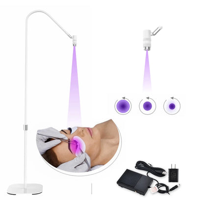 UV Lash Lamp for Eyelashes Extension Eyelash Glue Cure LED Lamp Beauty Polish Gel Fast Dryer Curing Light