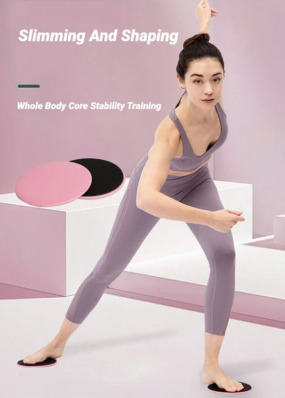 Fitness Core Sliders Exercise Gliding Discs Slider Full-Body Workout Accessories Abdominal Training Yoga Sports Equipment