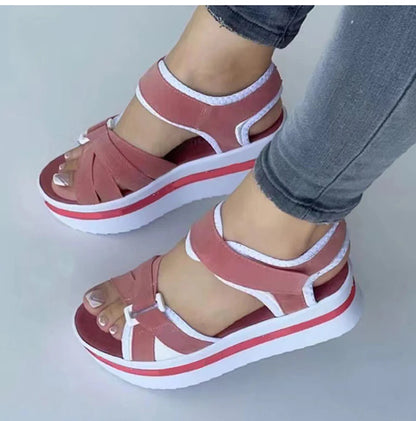 Shoes Sandals Women Summer Fashion Wedge Women Shoe Casual Women's Sandals Plus Size Elegant Female Sandal Women Footwear