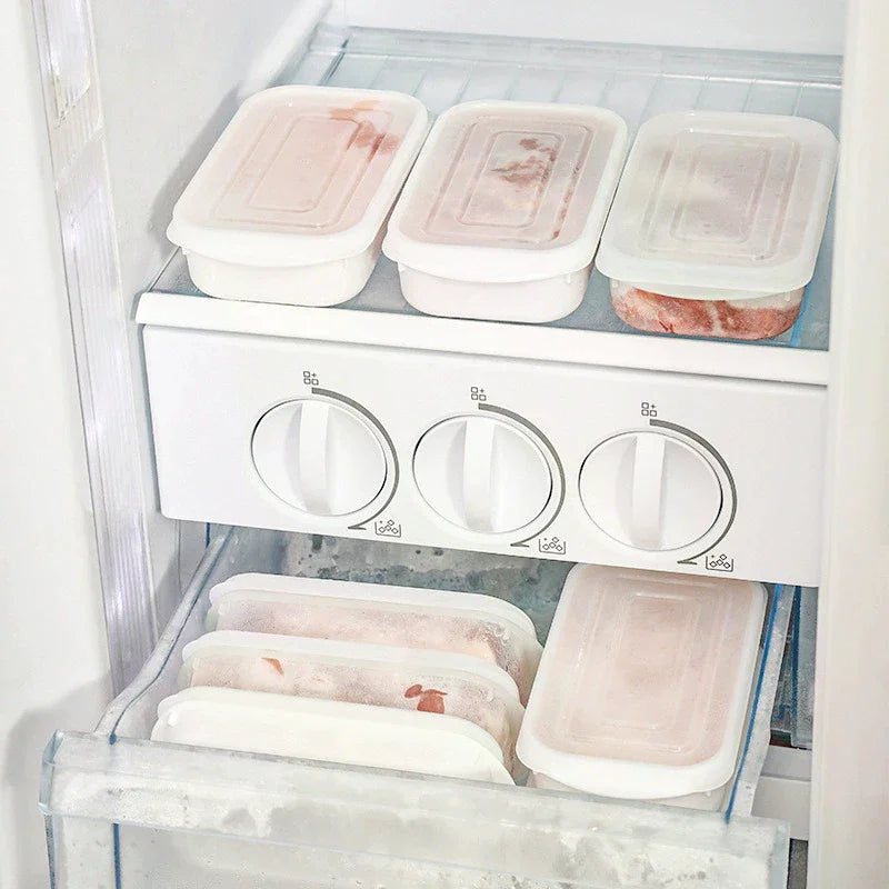 Refrigerator Food Storage Containers Sealed Box Kitchen Freezer Seal Bin Vegetable Fruit Meat Fresh Box Food Organizer