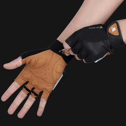 WEST BIKING Sports Bike Gloves Half Finger Men Women MTB Cycling Gloves Running Fitness Gym Riding Motorcycle Bicycle Gloves