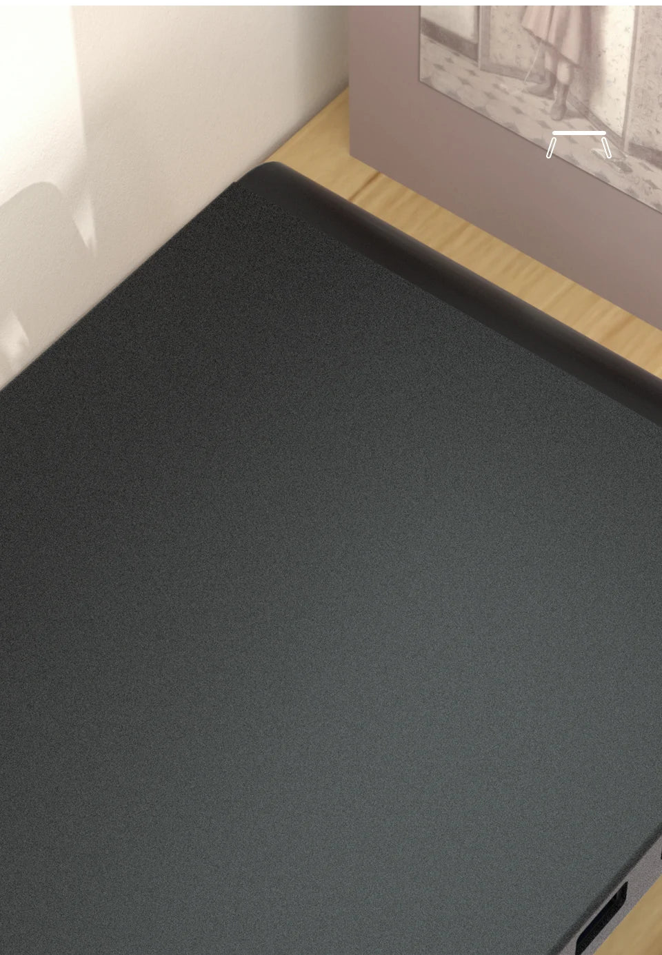 Computer Monitor Stand with 4 USB 3.0 Ports Durable Metal Monitor Support PC Keyboard Organizer Laptop Desktop Black Desk Stand