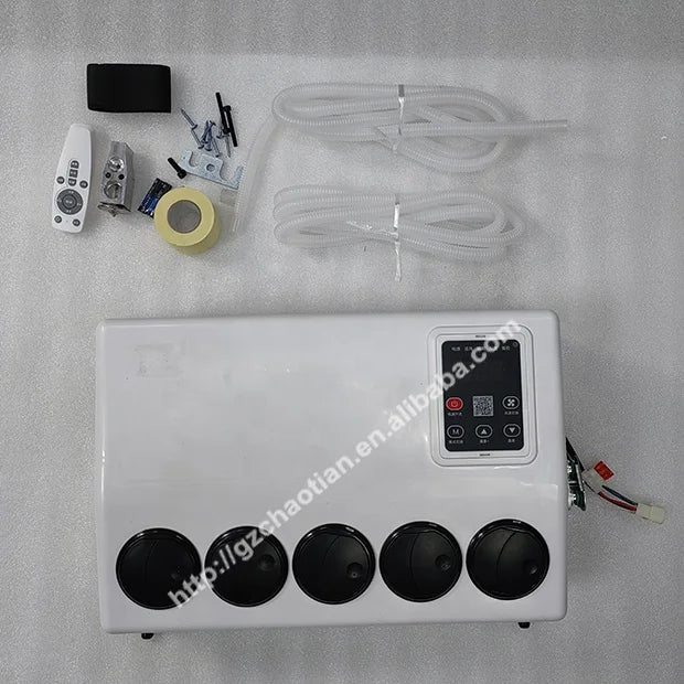 New Energy Fully Automatic Inverter Car Electric Air Conditioner Electrical Vehicle AC Air Conditioner 12V 24V