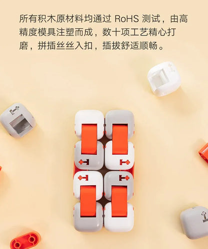 Original Xiaomi Smart Spinner Finger Cubes plus plus plus Big Bricks Toys Fidget Magic Cubes Infinity Toys Anti Stress Anxiety