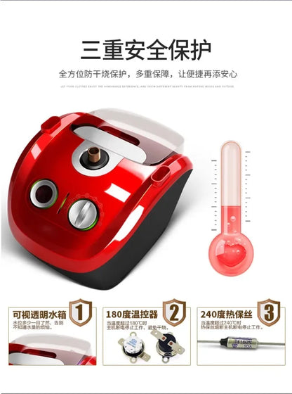 Large steam hanging iron household iron clothes ironing small handheld ironing machine hanging vertical electric iron