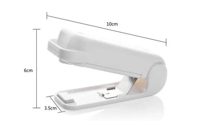 Mini Hea Bag Seal Machine Package Sealer Bags Thermal Plastic Food Bag