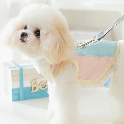 Thin Dog Summer Clothes Mesh Dog Cooling Vest Pet T Shirt Dog Sun Protective Clothing with D-Ring Chihuahua Kitten Puppy Costume