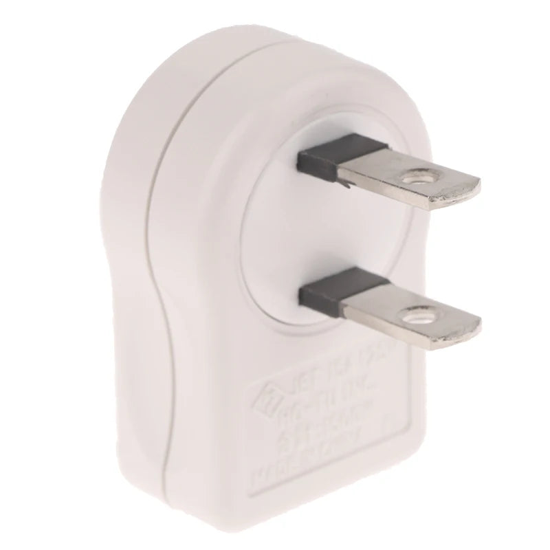 1Pcs US 2PIN 360 Angle Rotatable Power Socket Plug Adapter Foldable Travel Aadapters Power Converter Plug Electrical Socket