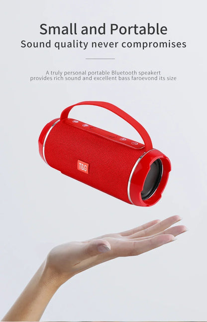 TG116c Bluetooth Speaker TWS Wireless Powerful Box Portable Outdoor Speakers Waterproof Subwoofer 3D Stereo Sound HandsFree Call