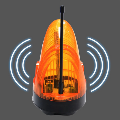 Hot 12V-220V LED Alarm Light Strobe Flashing Emergency Warning Lamp Wall Mount for Automatic Gate Opener