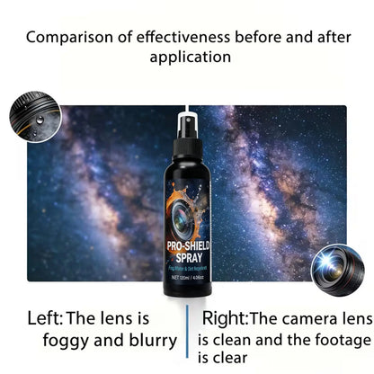 Lens Cleaning 120ml Camera Liquid Solution Eyeglass Cleaning Spray For Swim Goggles Mirrors Workplace Sports Daily Commuting