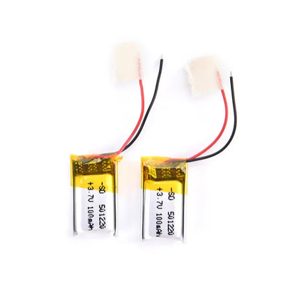 1Pc New 3.7V 100mAh LiPo 1S Polymer Rechargeable Battery Anki Overdrive Headset