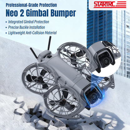 STARTRC Gimbal Bumper Guard for DJI Neo 2 Accessories ABS Anti-Collision Protection Guard Bar for DJI Neo 2 Drone Camera