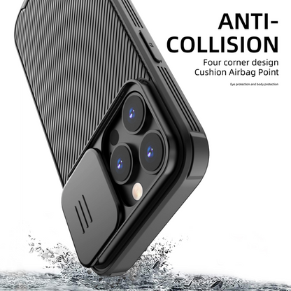 Magnetic Case For iPhone 17 16 16e 15 14 13 12 11 Pro Max Push window protection lens Cover