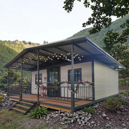 Prefabricated Container House Mobile Expand Container House Portable Small Family Modern Villa Family Waterproof Home Container