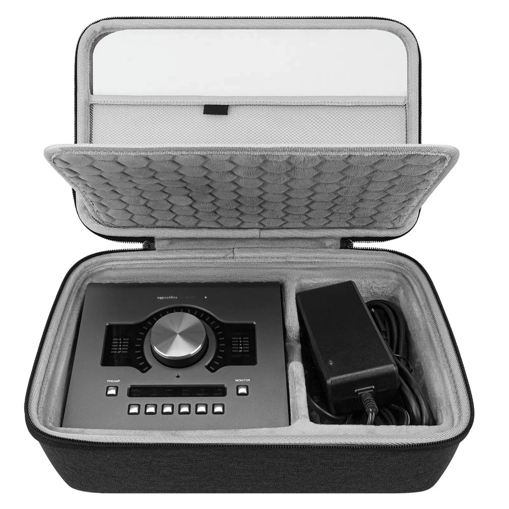 EVA Hard Shell Organizer for Apollo Twin X/Twin X Duo Gen 2 Mixing & Arranging Sound Card Handy Storage Case