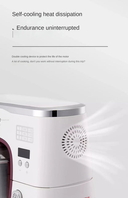 Desktop Egg Beater Electric Household Baking Chef Machine Cream Beater Small Mixing and Noodle Cover Commercial Stand Mixer