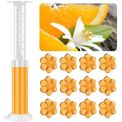 1-10Pcs Flower Gel Stamp Toilet Cleaner Air Freshener Bathroom Toilet Cleaning Gel Needle Design Fragrance Deodorant Supplies