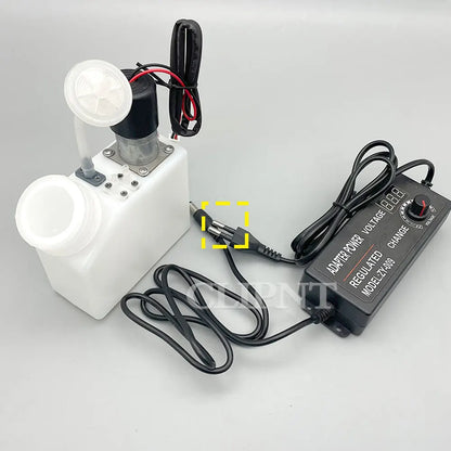 250ML DTF DTG CISS For Epson R1390 1400 1500W L800 L805 1430 1410 White With Stirrer Mixer Ink Tank Power Supply L1800