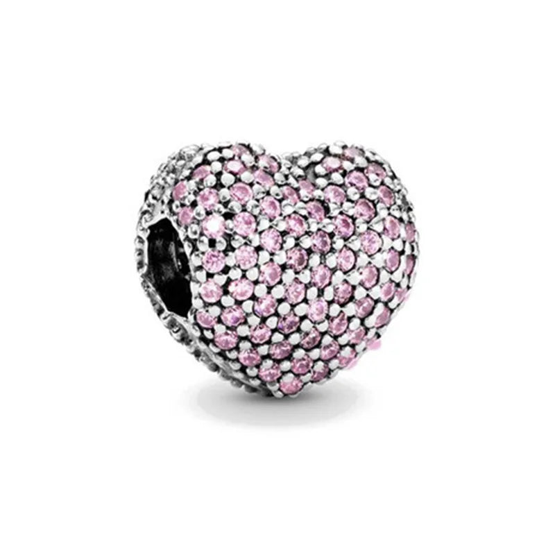 The New 925 Sterling Silver Charm Mother's Day Queen Crown Gift Box Fits Women Jewelry With Original Bracelet Accessories