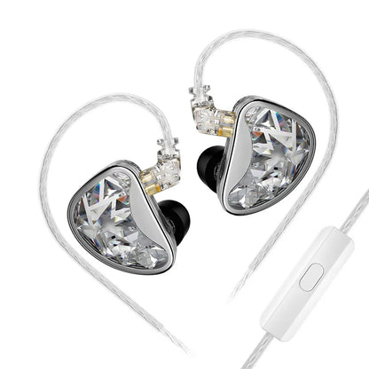 KZ AS24 24BA Units HIFI In Ear 12 Balanced Armature Earphones Noise Cancelling Earbuds Adjustable Tone Headset AST ZSX ZAR