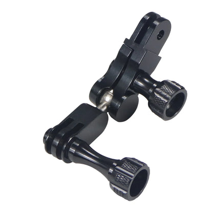 Universal Aluminum Arm Adapter Mount Bracket Connector W/ Knob 1/4'' Inch Screw for GoPro for OSMO Action YI Sports DSLR Cameras