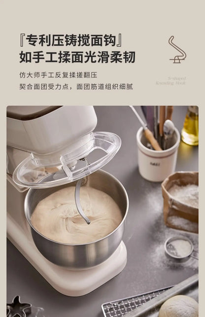 Bear Commercial Stand Mixer Full Automatic Dough Maker with Smart Speed Control Multi Function Flour Mixer Соковижималка Електро