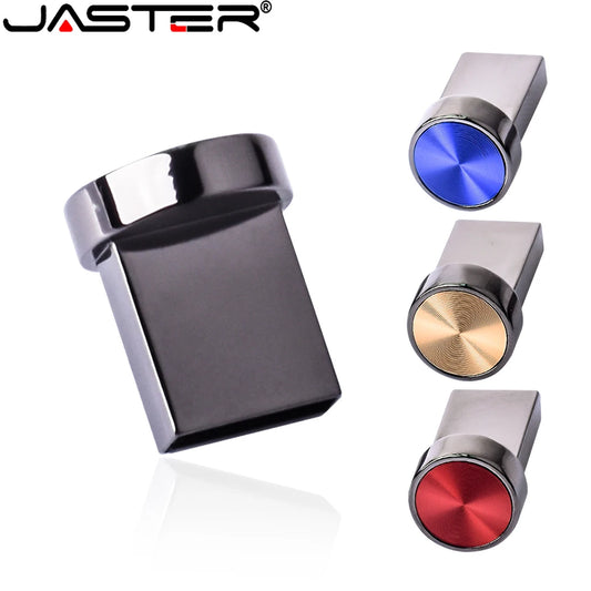 Waterproof USB Stick Fashion TYPE-C Mini Metal button USB Flash Drive Mobile storage disk 64GB Pen drive personal memory stick by PDG ibma