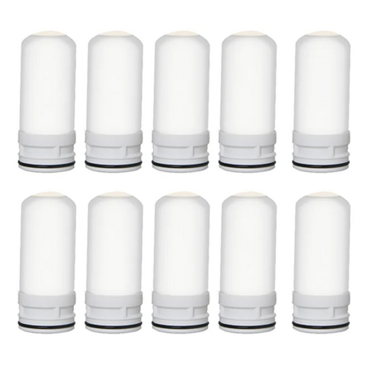 10 PCS Faucet Water Filter Ceramic Replacement Cartridge Remove Practical Durable by PDG ibma