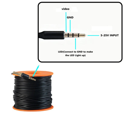 1080P AHD 2 Megapixel GC2053 Module Winter Fishing Underwater Camera (Includes 15m Cable) High-Definition Diving Camera