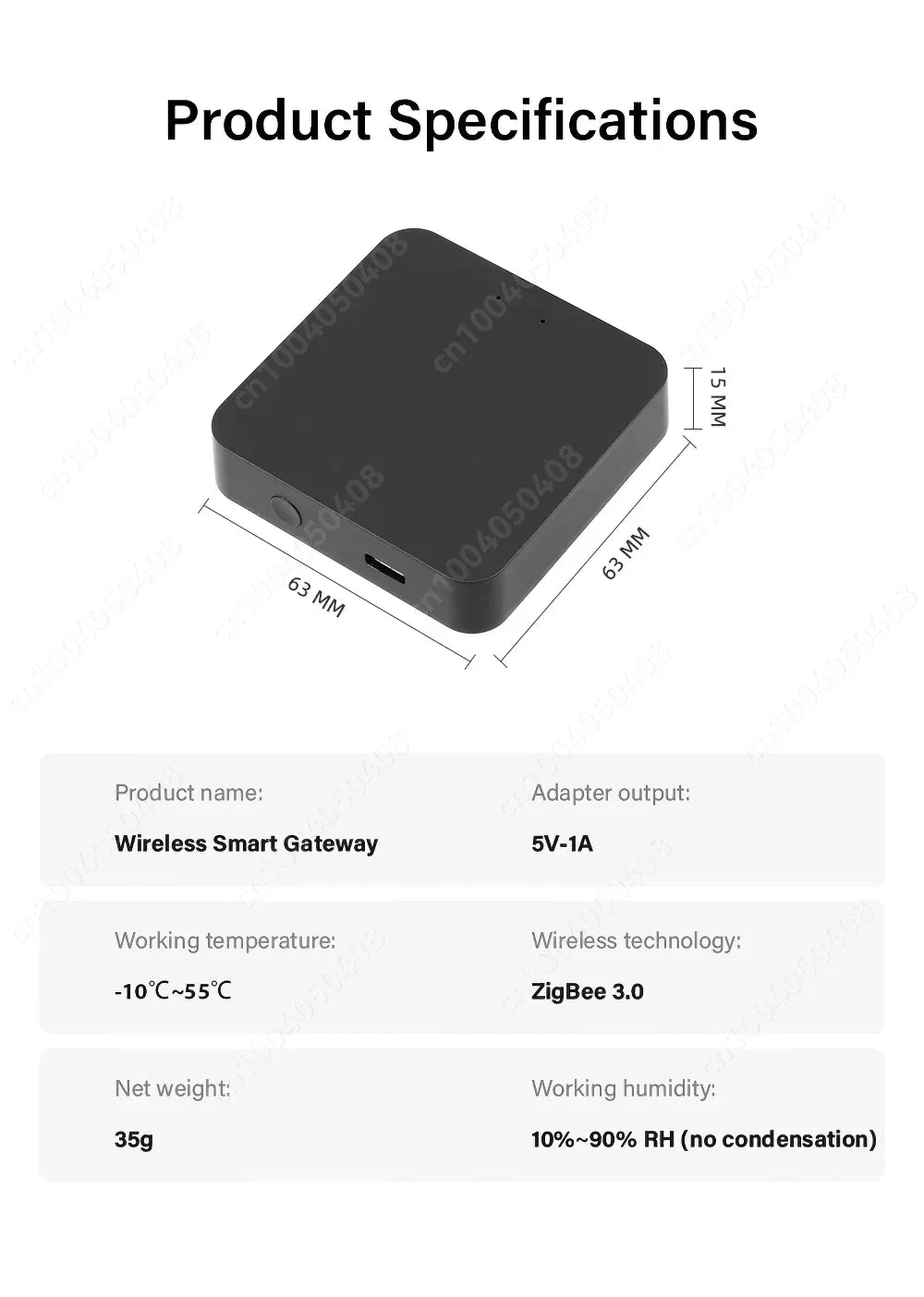 Tuya Multi-mode Gateway Hub Bluetooth Mesh Smart Home Automation ZigBee WiFi Wireless Bridge Works with Alexa Google Smart Life
