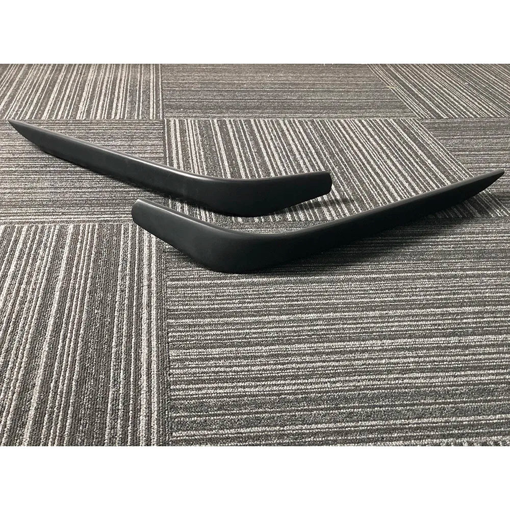 Carbon Fiber FRP Fog Lamp Bumper Fins Trims Decoration for Alfa Romeo Giulia 2016 2017 2018 2019 Sport Standard Car Accessories