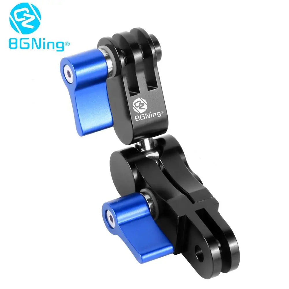 Universal Aluminum Arm Adapter Mount Bracket Connector W/ Knob 1/4'' Inch Screw for GoPro for OSMO Action YI Sports DSLR Cameras
