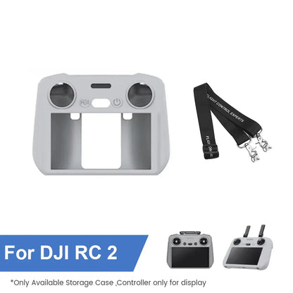 Silicone Case Protective Cover for DJI Mini 3/Mini 4/Mini 5 Pro/Flip/AIR 3S/Mavic 3/4 Pro/Neo/RC/RC 2 Remote Control Accessories