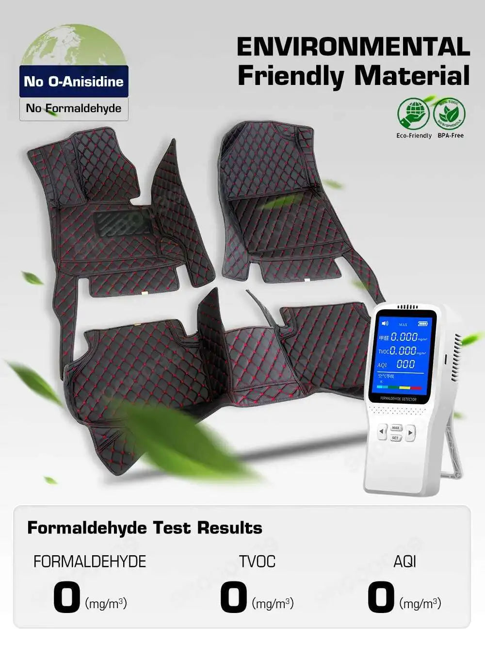 For Chevrolet Equinox/Equinox plus 2017-2025 Custom Car Floor Mats Automobile Carpet Cover Interior Accessories Protective Pad