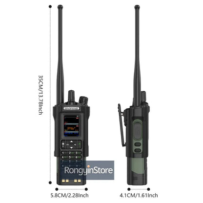 BAOFENG DM-32 with Belt Holster DMR Radio Digital Walkie Talkie GPS APRS 999 Channel Dual Mode Analog Dual Time Slot For Hiking
