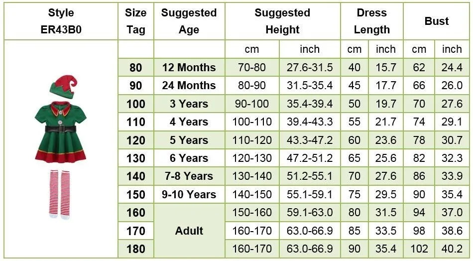 2024 Christmas Clothing Set Boy Girl Family Matching Outfit Kid Adult Santa Claus Cosplay Costume Hat Socks Pant Elf Clothes