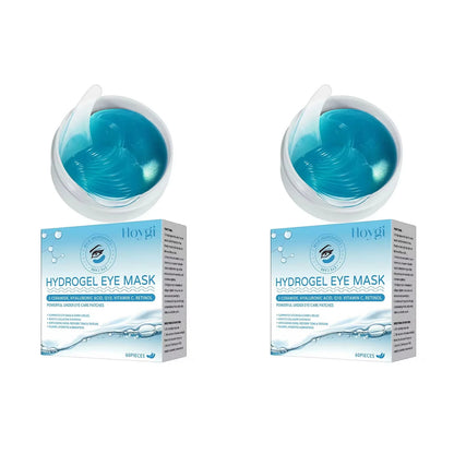 Retinol Eye Mask Patches Firming Eye Bags Anti Dark Circles Soothing Fine Lines Anti-Aging Under Eye Hydrating Eye Care 60PCS