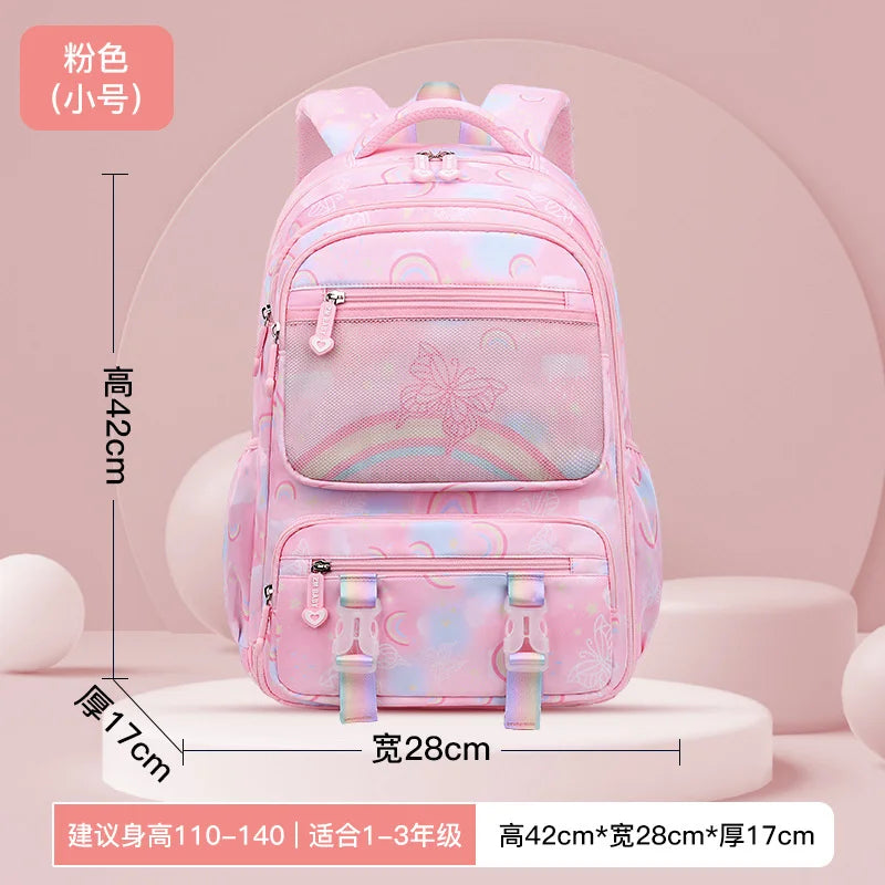 waterproof Children School Bag for Girls Primary princess school backpack Orthopedic Backpacks schoolbag kids Mochila Infantil