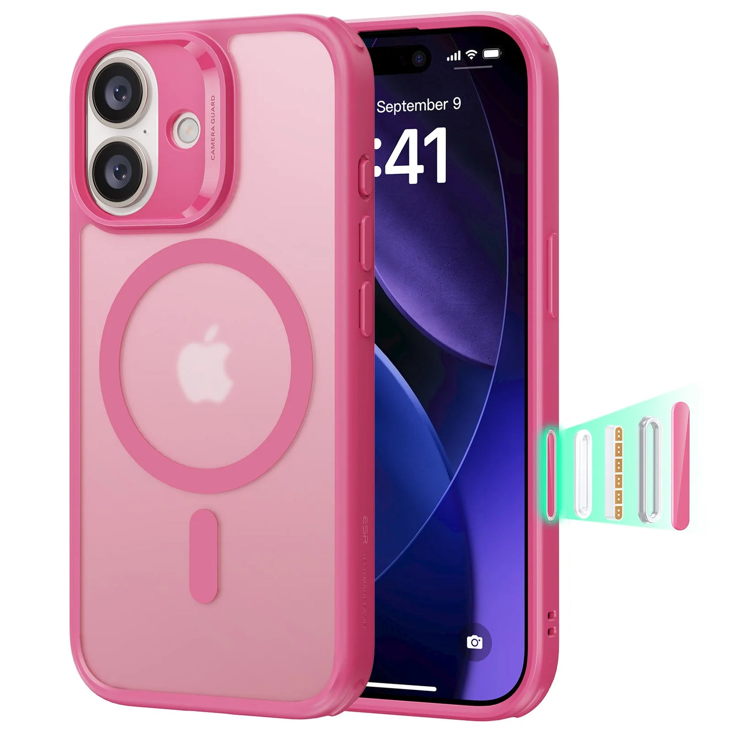 ESR for iPhone 17 Pro Max Camera Control with MagSafe Protective Phone Case for iPhone 17&17 Air&16 Pro Max&16 Plus&17 Pro&16