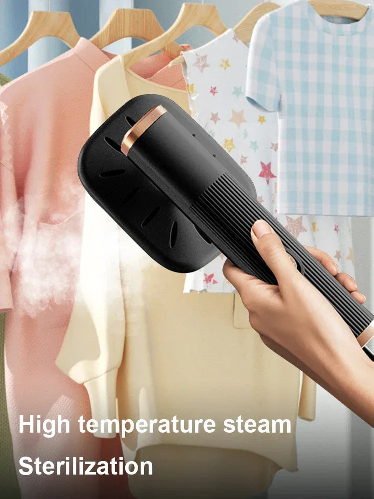 Portable Ironing Machine 360° Ironing Dry & Wet Steam Iron USB Powered Small Garment Steamer for Fabric Clothes Ironing