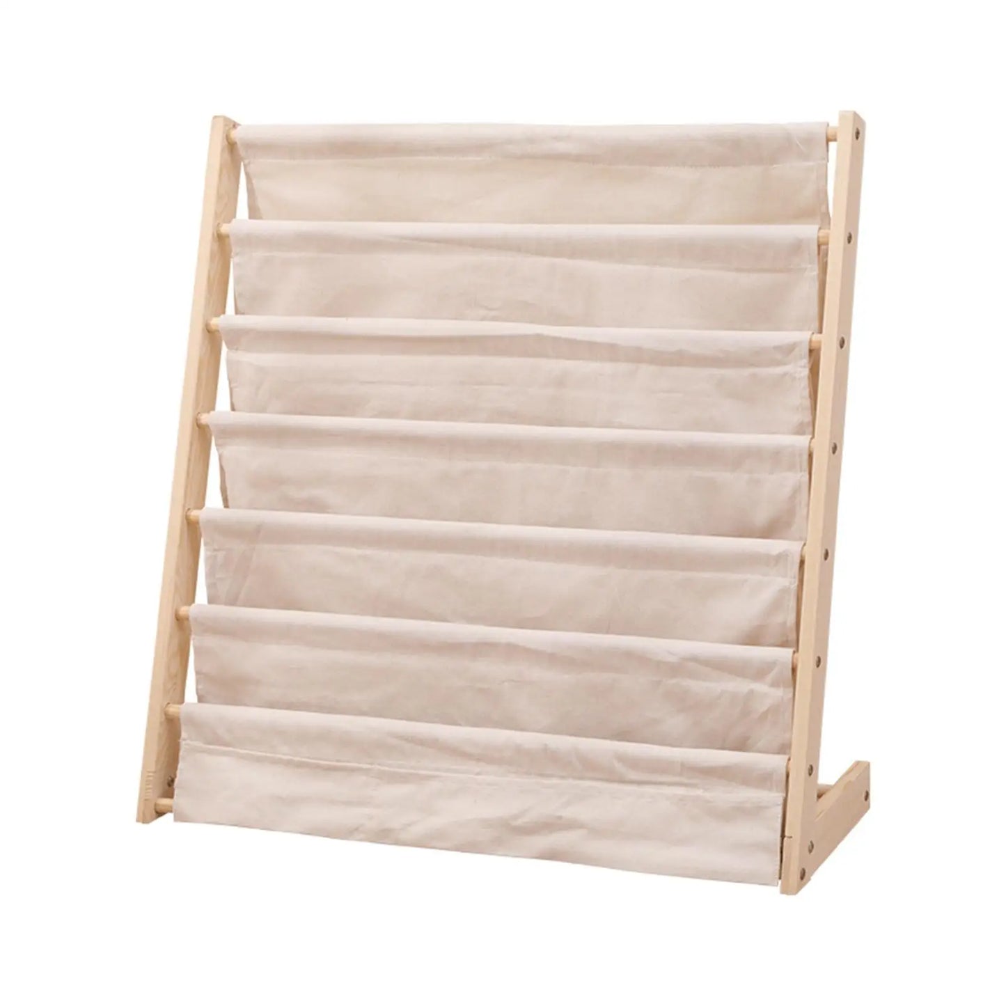 Children's Bookcase Display Nursery Bookshelf Easy to Access Sturdy Kids Bookshelf Baby Bookcase Organizer for Boys and Girls